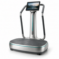  BalanceWave 4000 commercial vibration plate with wide platform and supportive stability rails
