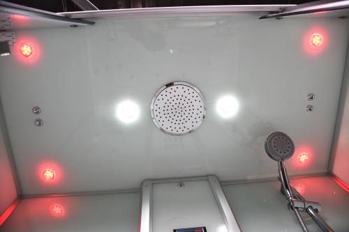 Platinum DA580 Steam Shower Jetted Tub Combo 59" x 32" x 86"