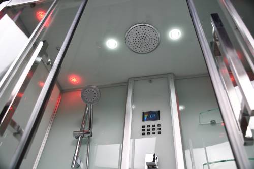 Platinum DA580 Steam Shower Jetted Tub Combo 59" x 32" x 86"