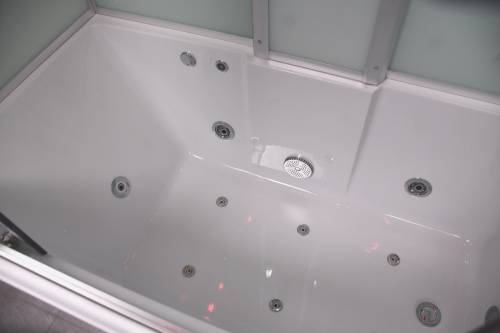 Platinum DA580 Steam Shower Jetted Tub Combo 59" x 32" x 86"