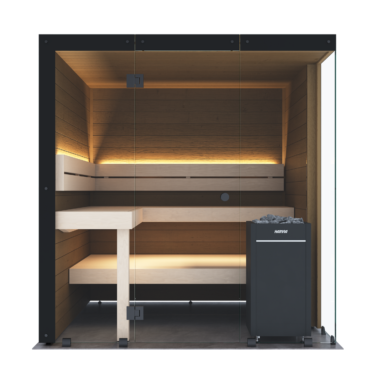 Harvia Block Indoor Cabin Sauna