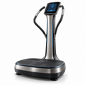  vibration machine for balance exercises, vibration platform with stability rails, muscle activation platform, low-impact vibration machine, wellness vibration equipment
