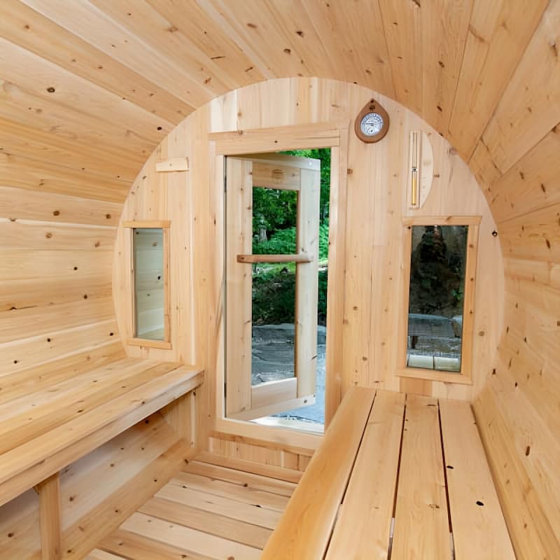 Canadian Timber Tranquility Outdoor Barrel Sauna