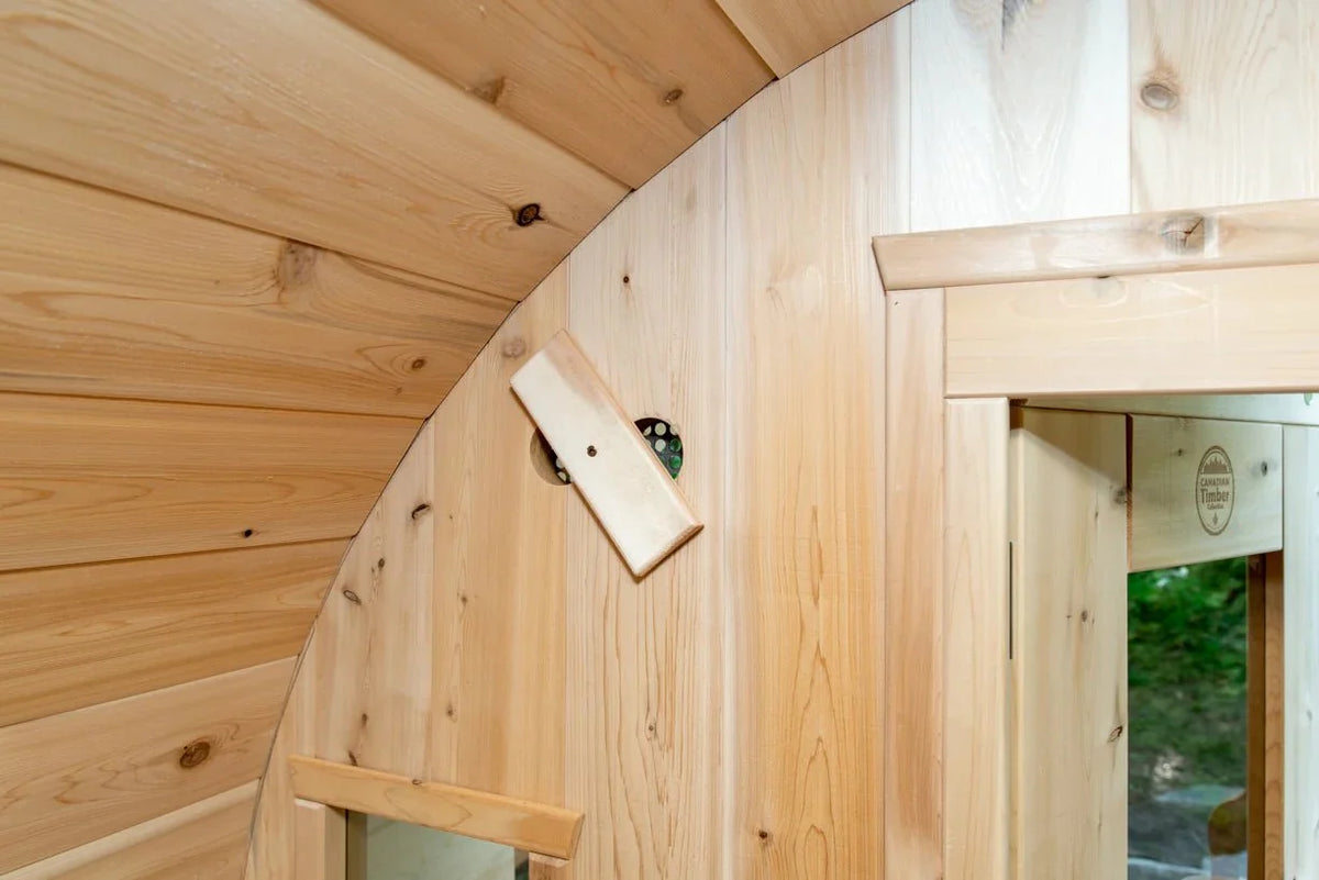 Canadian Timber Tranquility Outdoor Barrel Sauna