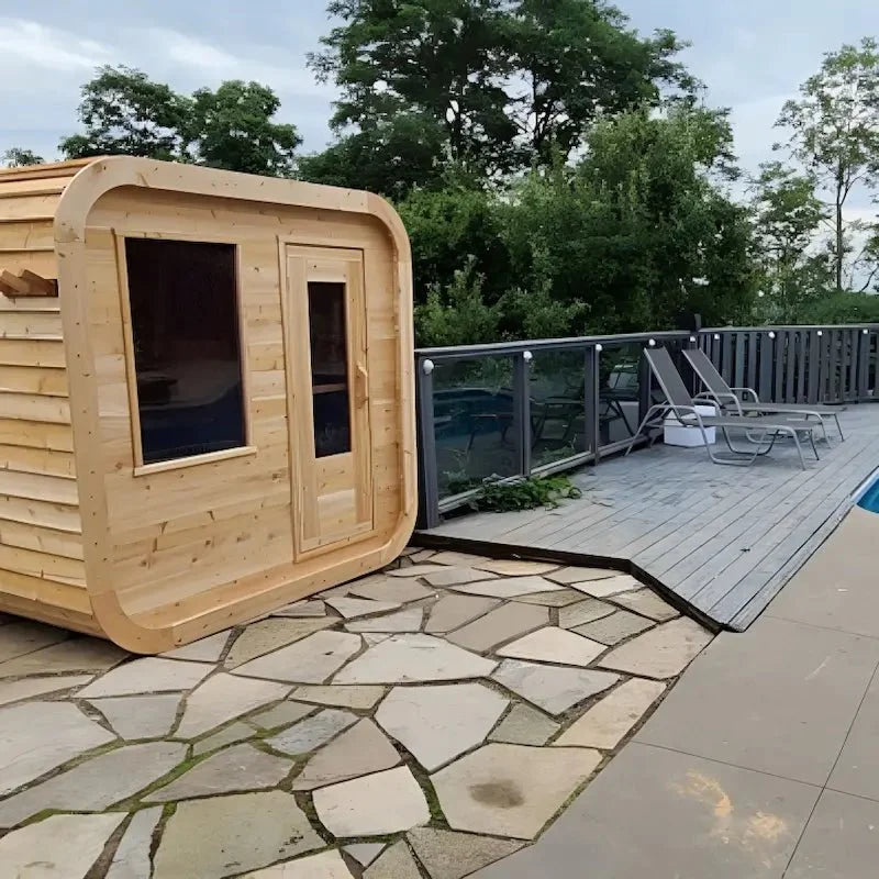 Dundalk Outdoor Sauna Canadian Timber Luna CTC22LU