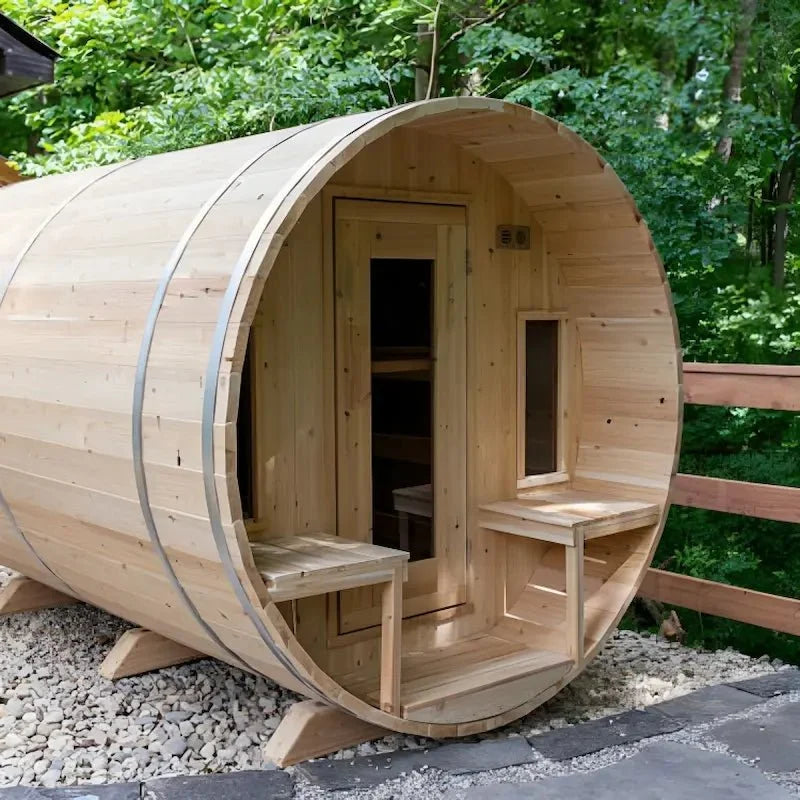 Canadian Timber Tranquility Outdoor Barrel Sauna