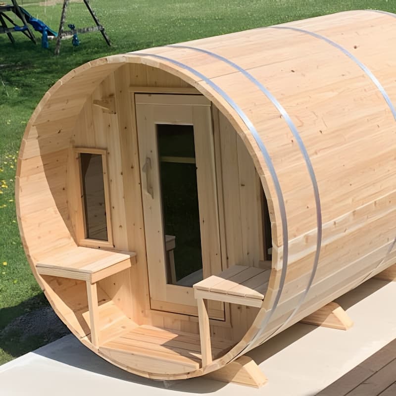 Canadian Timber Tranquility Outdoor Barrel Sauna