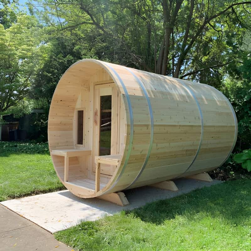 Canadian Timber Tranquility Outdoor Barrel Sauna
