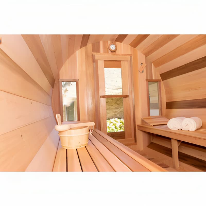 Canadian Timber Tranquility Outdoor Barrel Sauna