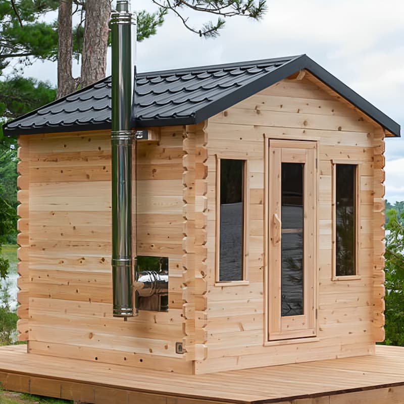 Canadian Timber Georgian Cabin Sauna