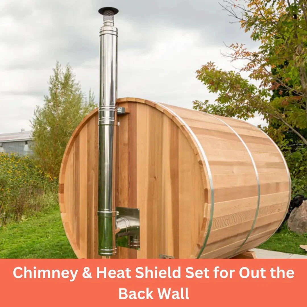 Canadian Timber Serenity Outdoor Barrel Sauna