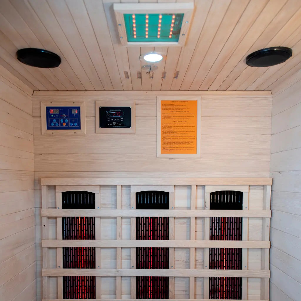 SunRay HL200D Burlington 2-Person Outdoor Infrared Sauna
