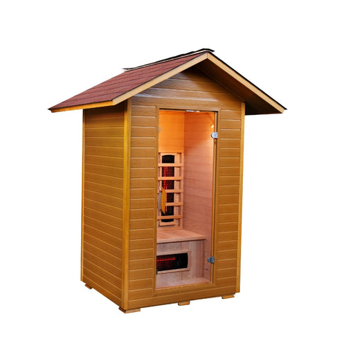 SunRay HL200D Burlington 2-Person Outdoor Infrared Sauna