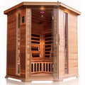 SunRay Bristol Bay 4-Person Indoor Infrared Corner Sauna