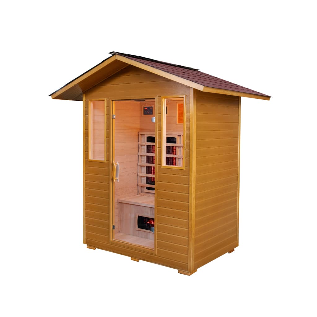 SunRay HL300D 3-Person Grandby Outdoor Infrared Sauna