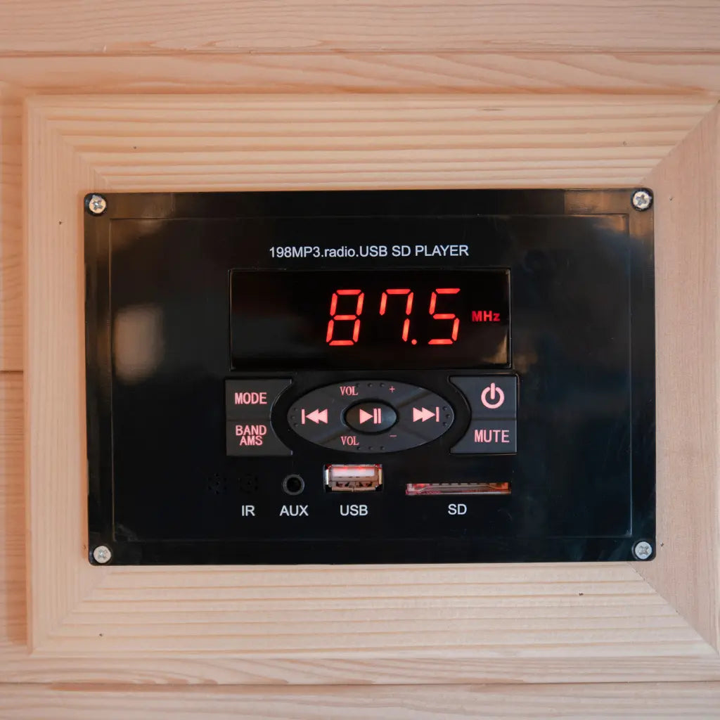 SunRay HL300D 3-Person Grandby Outdoor Infrared Sauna