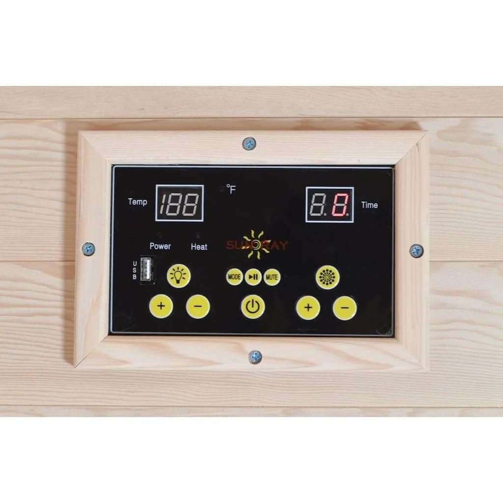 SunRay Bristol Bay 4-Person Indoor Infrared Corner Sauna