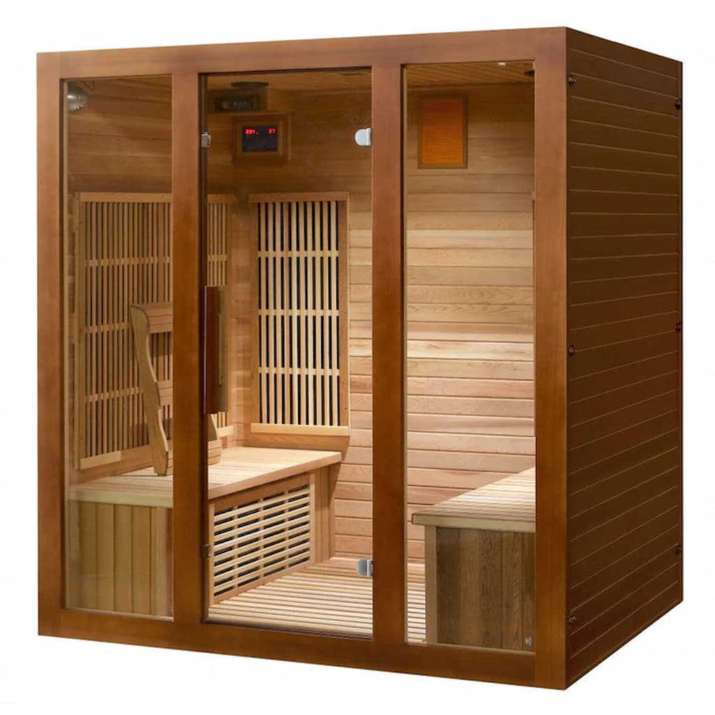 SunRay HL400KS Roslyn 4-Person Indoor Infrared Sauna