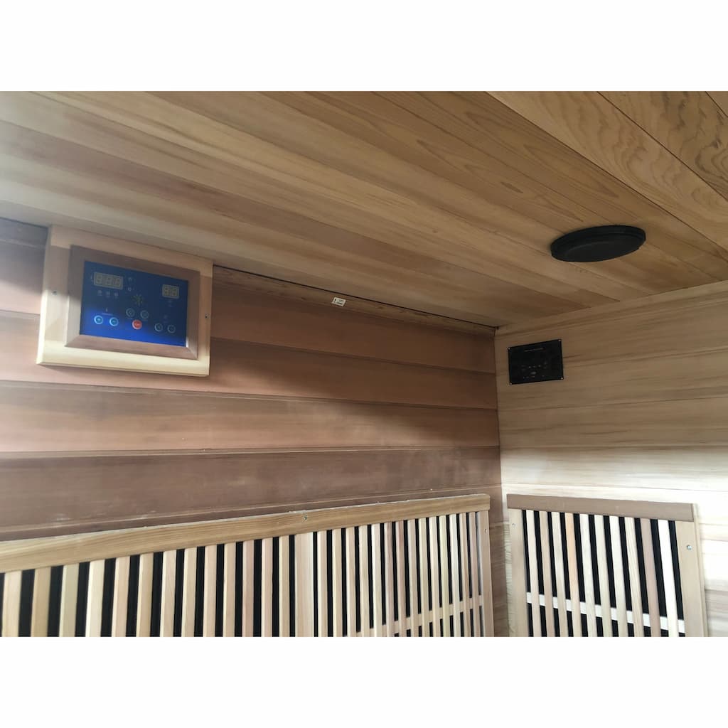 SunRay HL400KS Roslyn 4-Person Indoor Infrared Sauna
