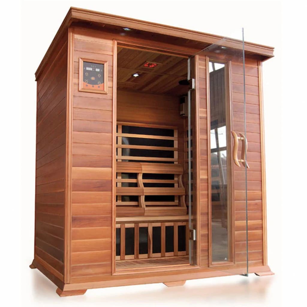 SunRay HL300K 3-Person Savannah Indoor Infrared Sauna